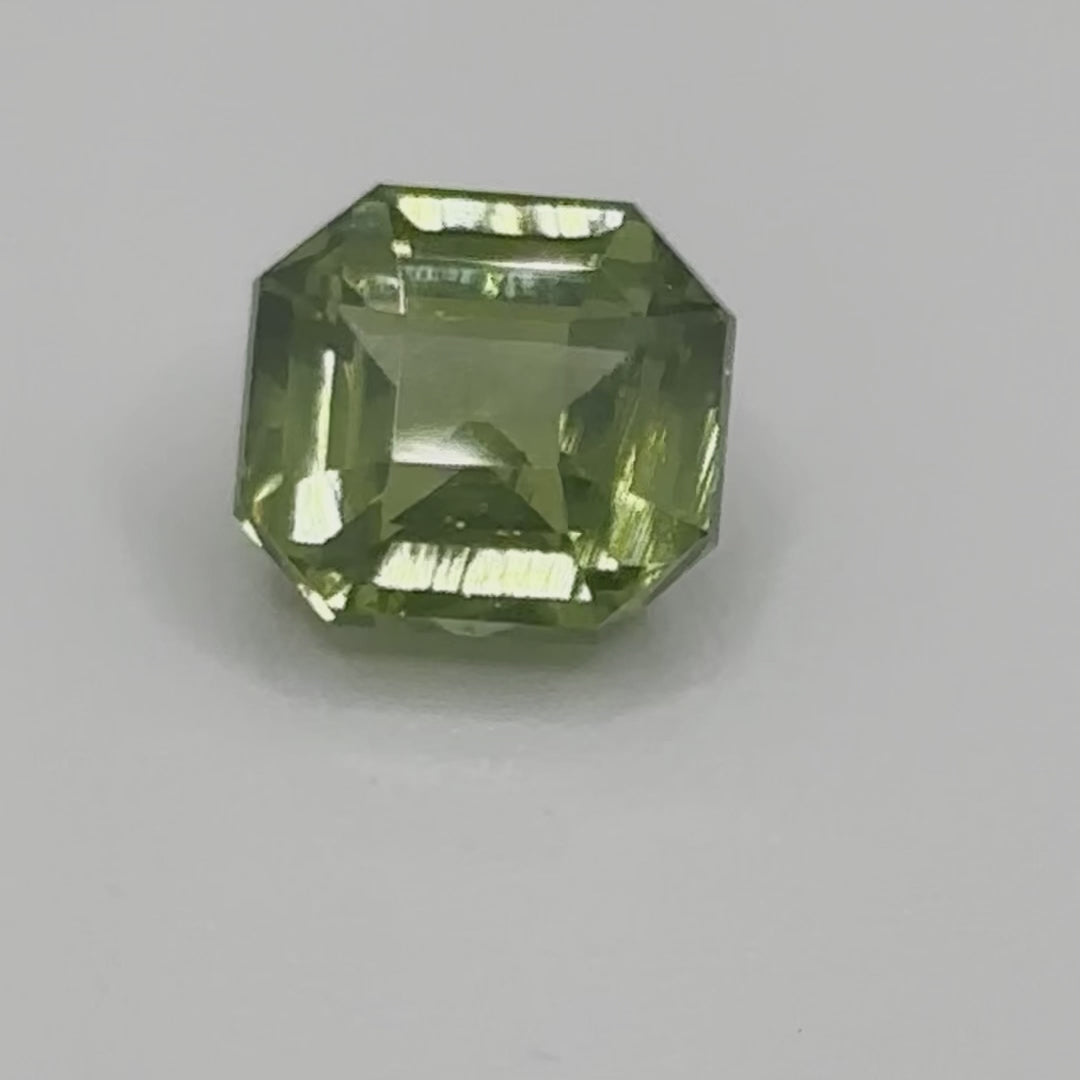 Natural Green Zircon 2.20 Carats