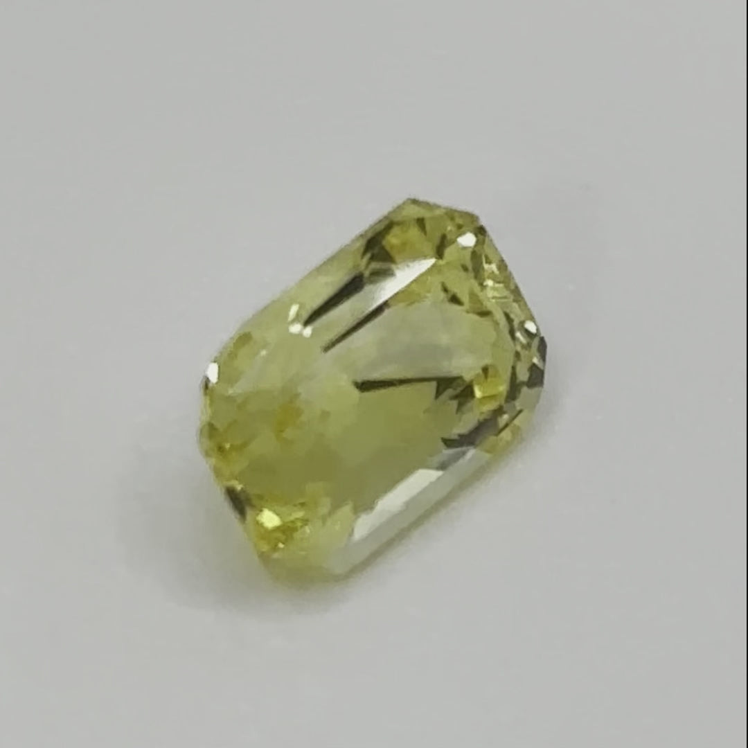 Natural Yellow Sapphire 1.13 Carats